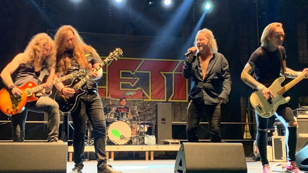 PKRock'21. Na dziedzińcu Akademii zagrało pięć rockowych kapel