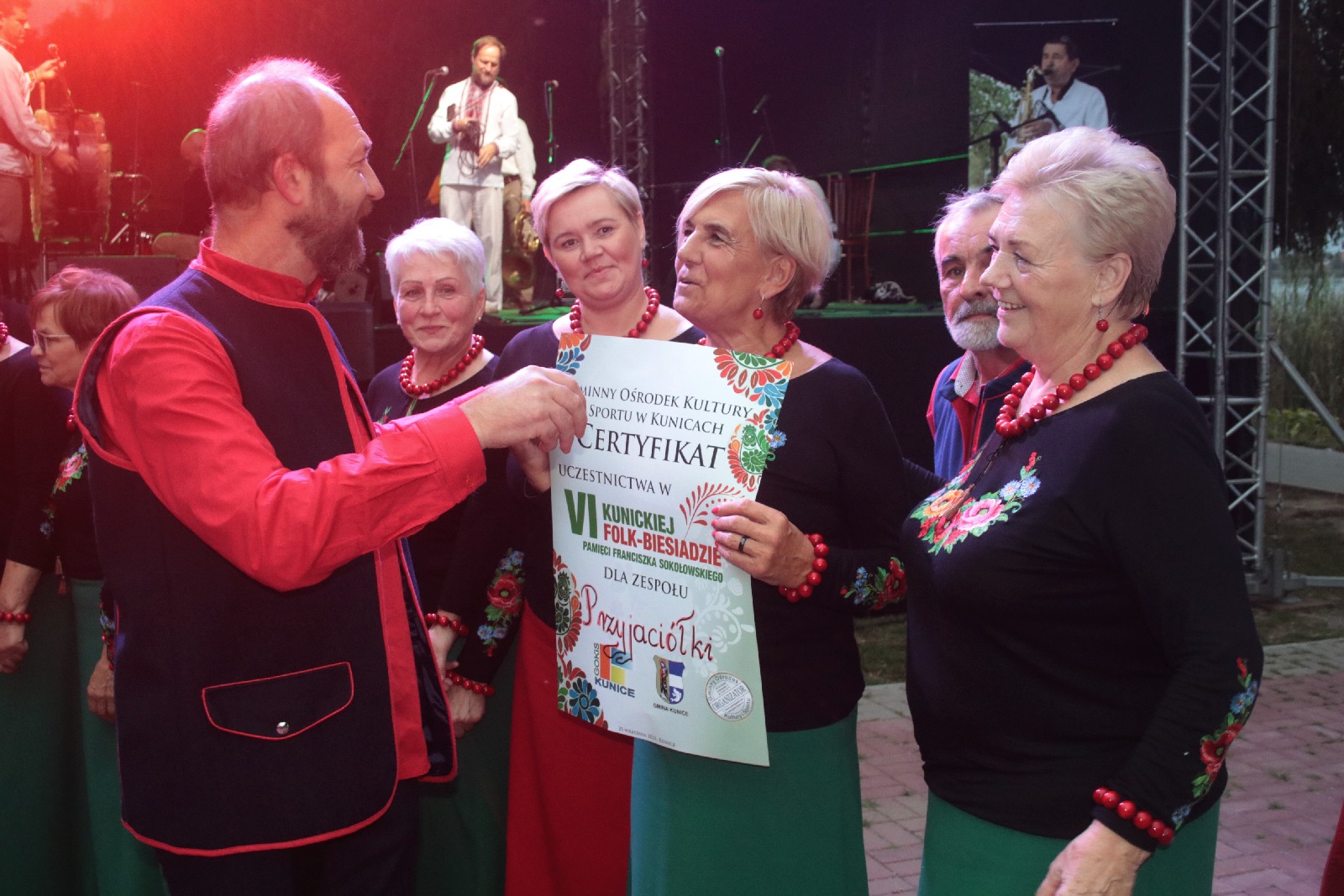 Kunicka FOLK-BIESIADA za nami. Gwiazdą wieczoru  Drewutnia
