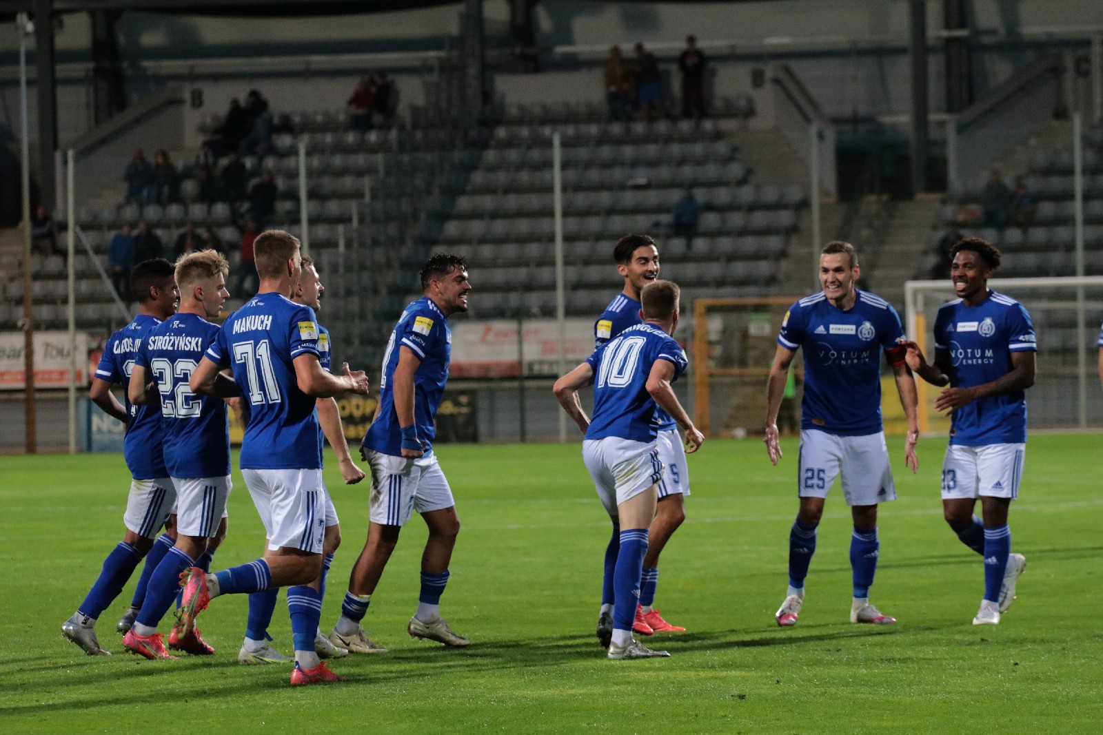 Miedź Legnica pokonuje Podbeskidzie Bielsko Biała