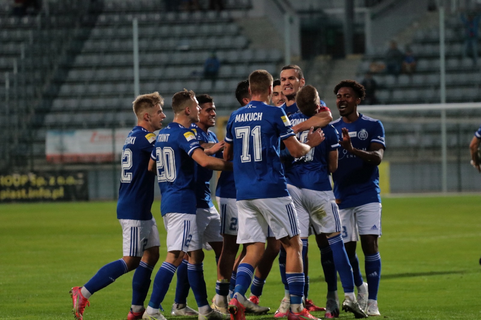 Miedź Legnica pokonuje Podbeskidzie Bielsko Biała