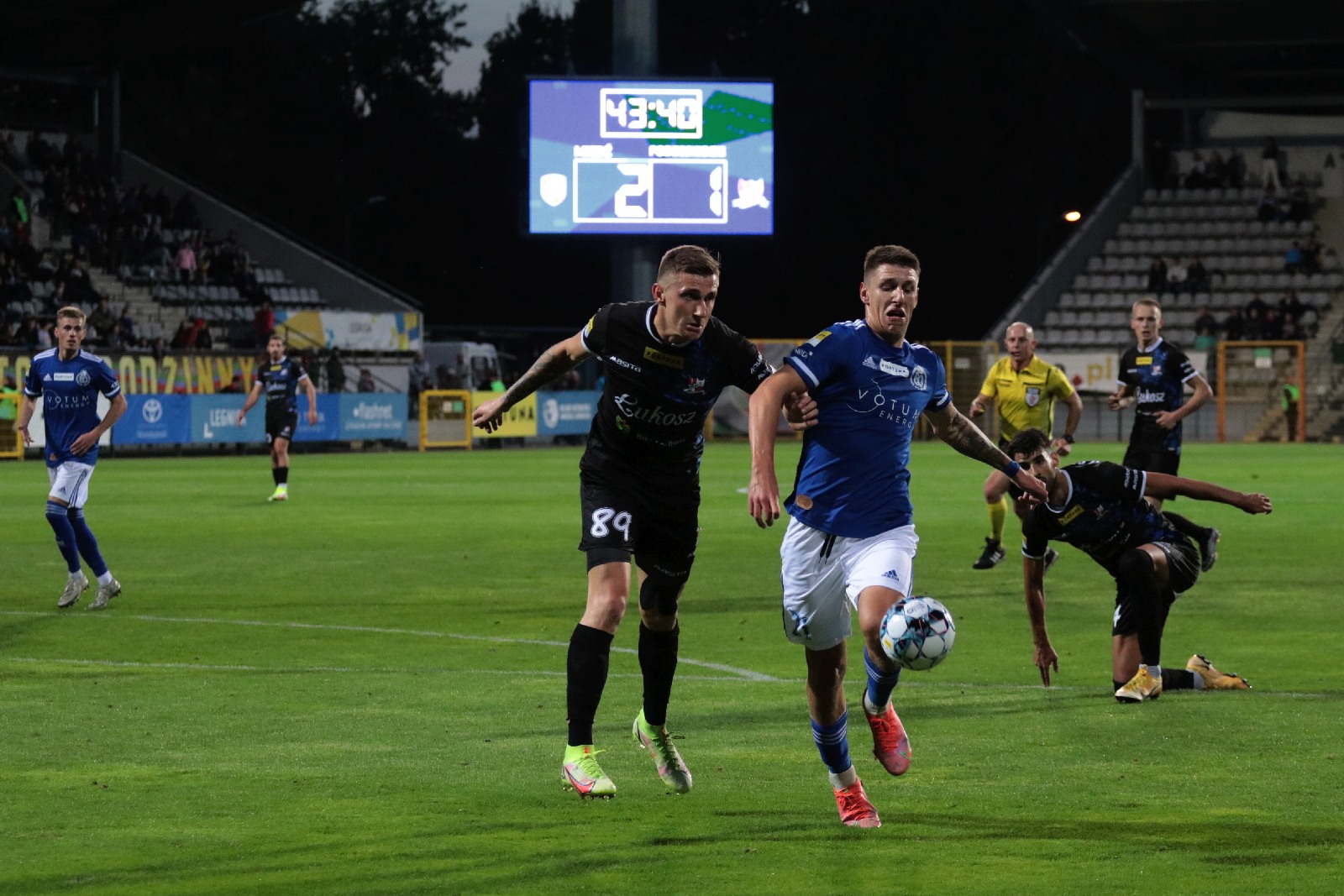 Miedź Legnica pokonuje Podbeskidzie Bielsko Biała