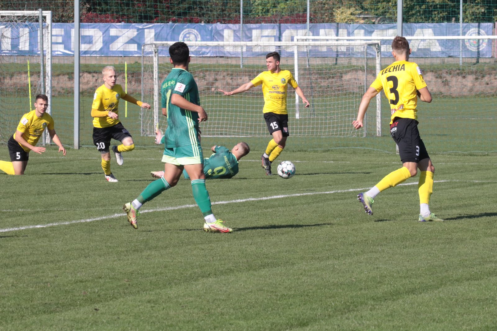 Rezerwy Miedzi Legnica pokonały u siebie Lechię Zielona Góra