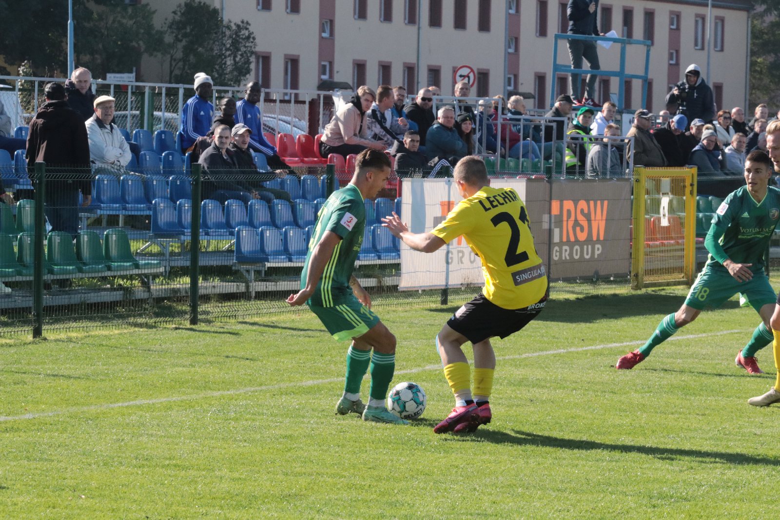 Rezerwy Miedzi Legnica pokonały u siebie Lechię Zielona Góra