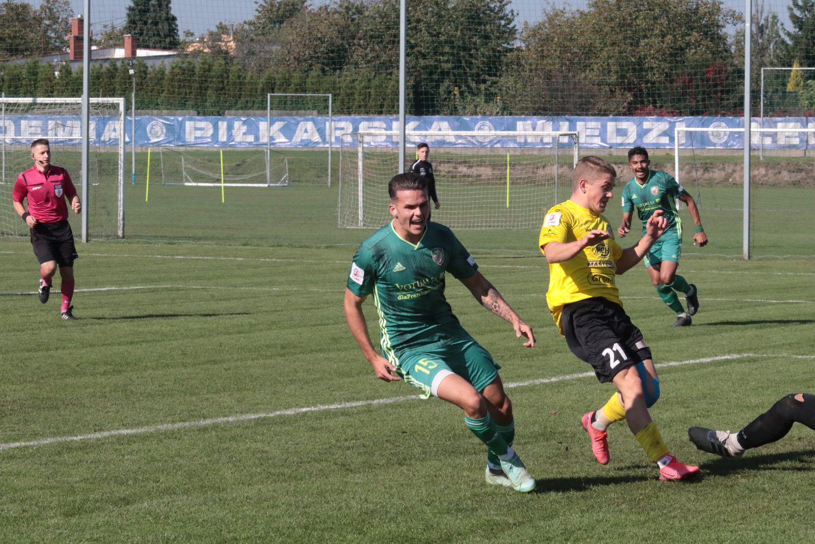 Rezerwy Miedzi Legnica pokonały u siebie Lechię Zielona Góra