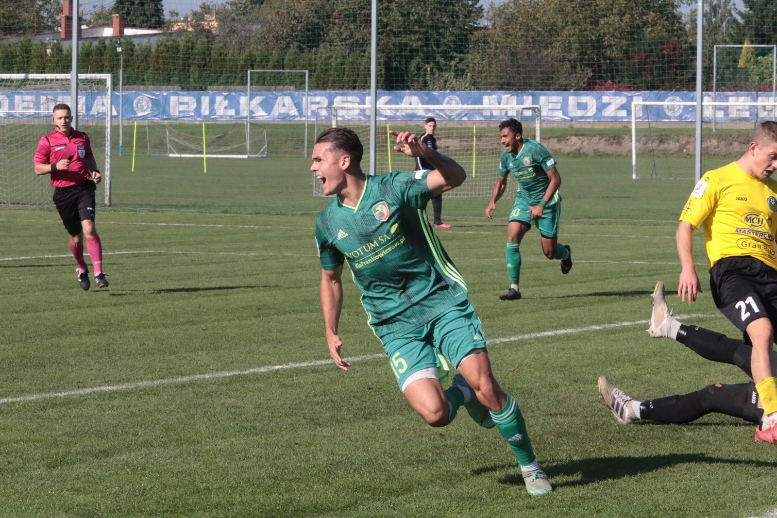 Rezerwy Miedzi Legnica pokonały u siebie Lechię Zielona Góra