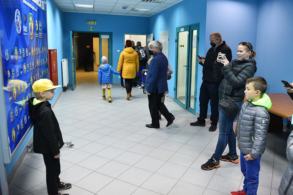 Zobaczyli szatnię zawodników i koronę stadionu „Miedzianki”