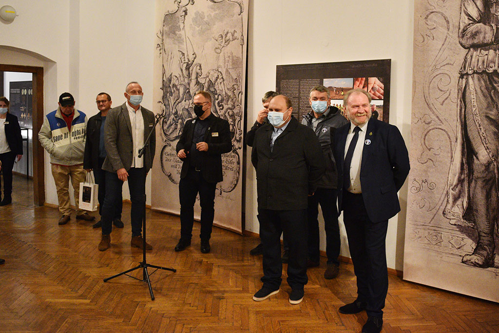 Wystawa artefaktów znalezionych w miejscu bitwy pod Legnicą
