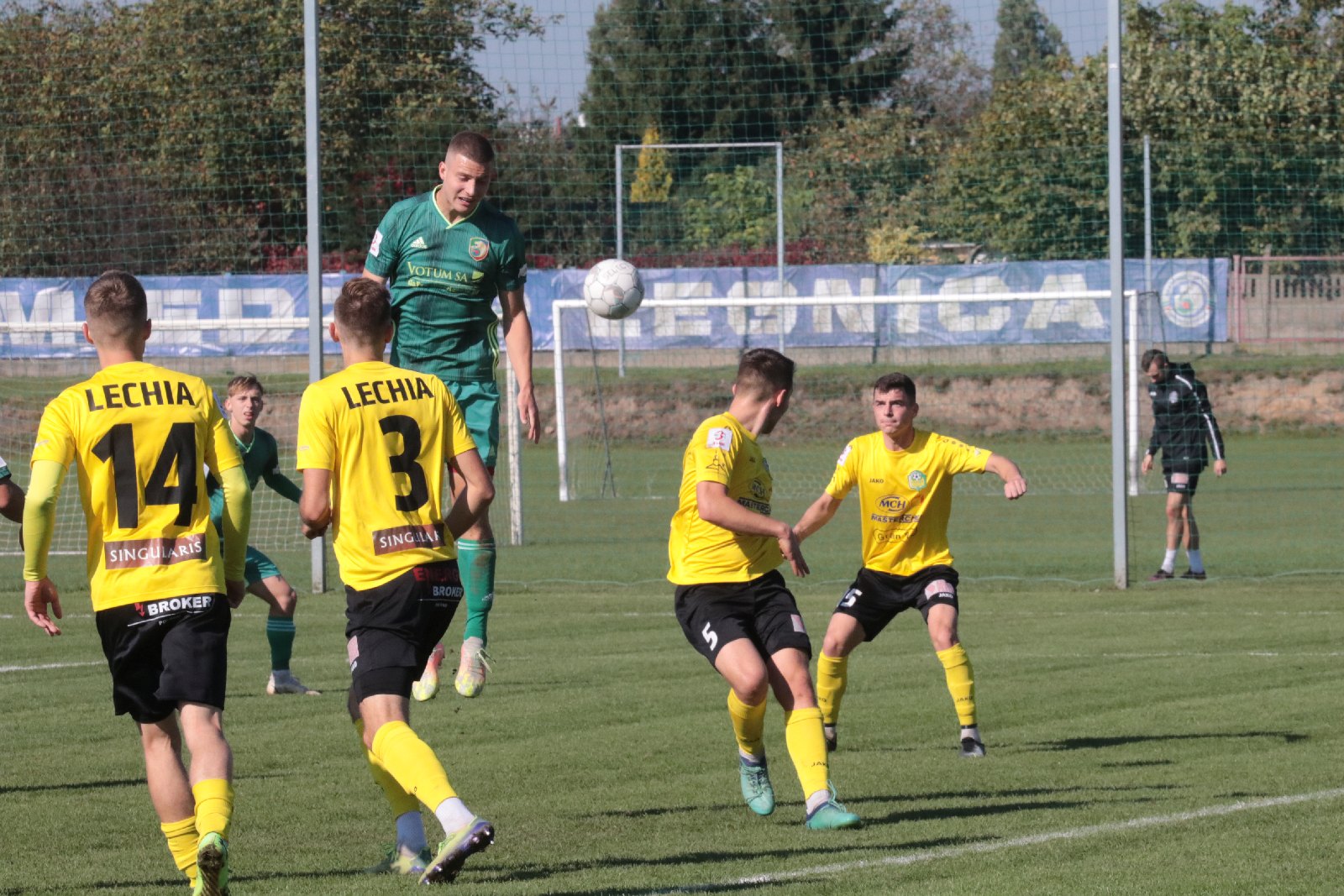 Rezerwy Miedzi Legnica pokonały u siebie Lechię Zielona Góra