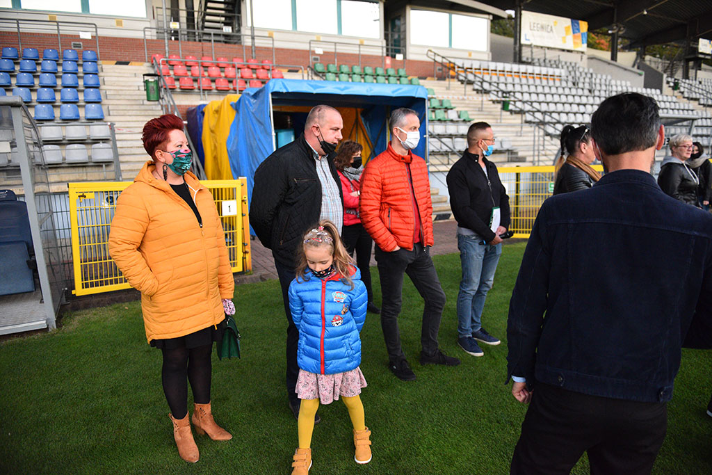 Zobaczyli szatnię zawodników i koronę stadionu „Miedzianki”