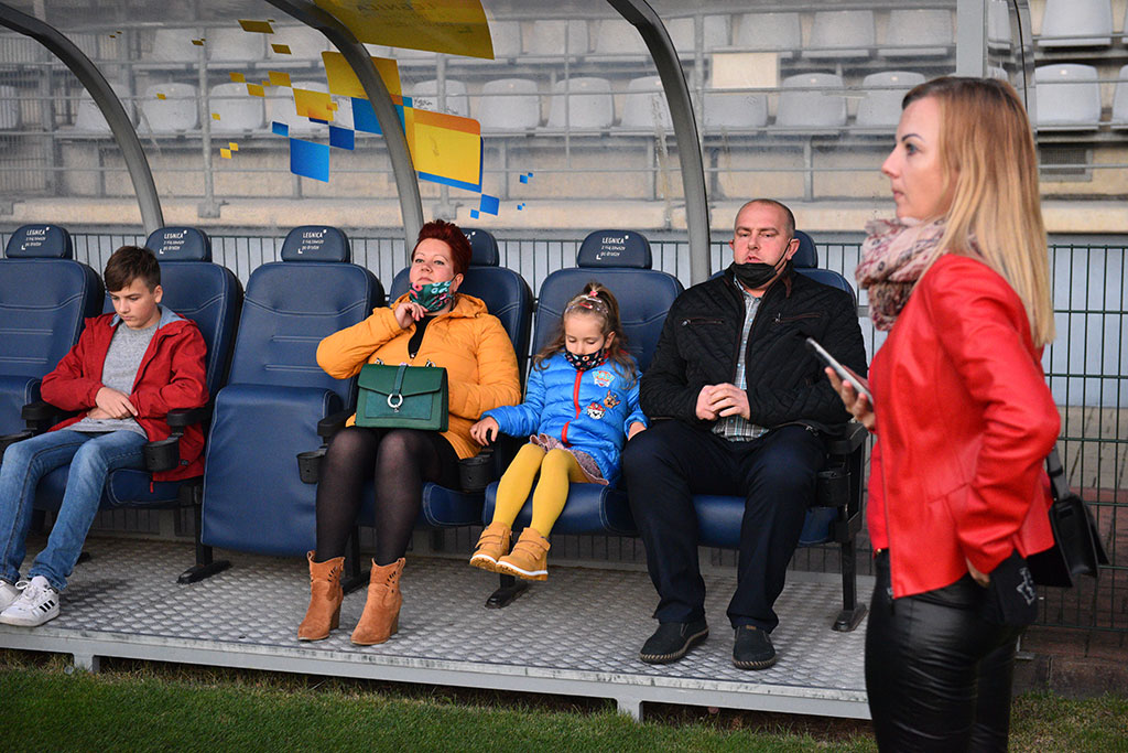 Zobaczyli szatnię zawodników i koronę stadionu „Miedzianki”