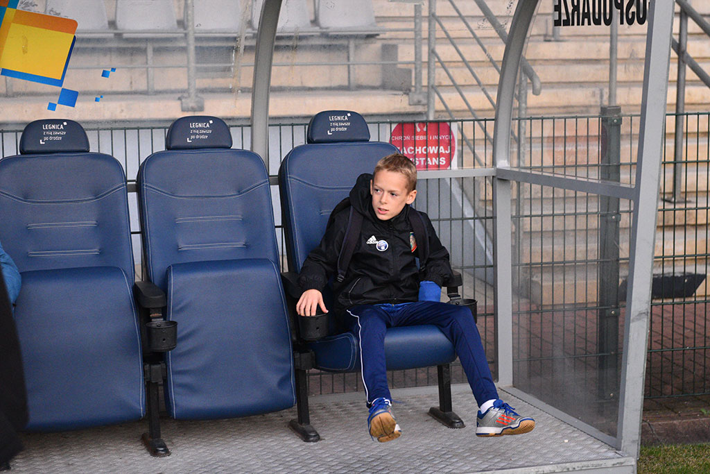 Zobaczyli szatnię zawodników i koronę stadionu „Miedzianki”