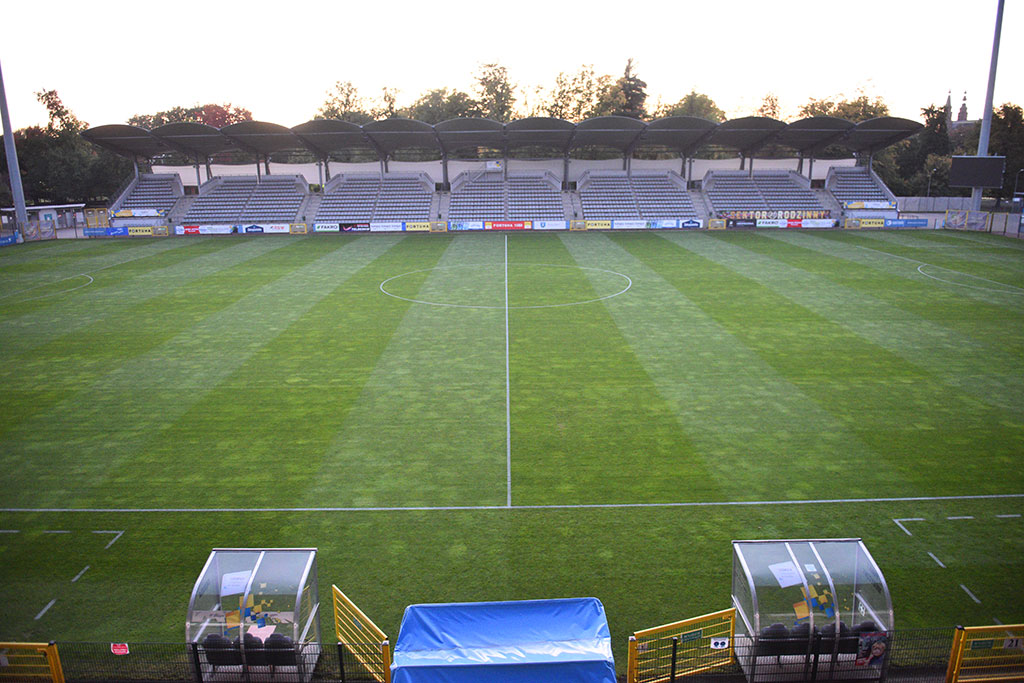 Zobaczyli szatnię zawodników i koronę stadionu „Miedzianki”