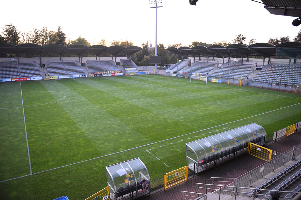 Zobaczyli szatnię zawodników i koronę stadionu „Miedzianki”