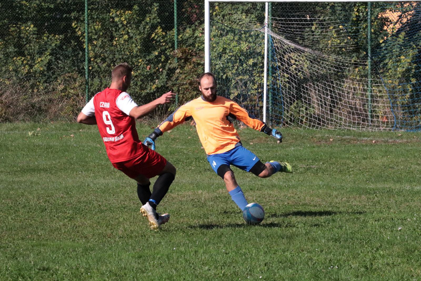 Rezerwy Kaczawy Bieniowice pokonały Czarnych Golanka Dolna