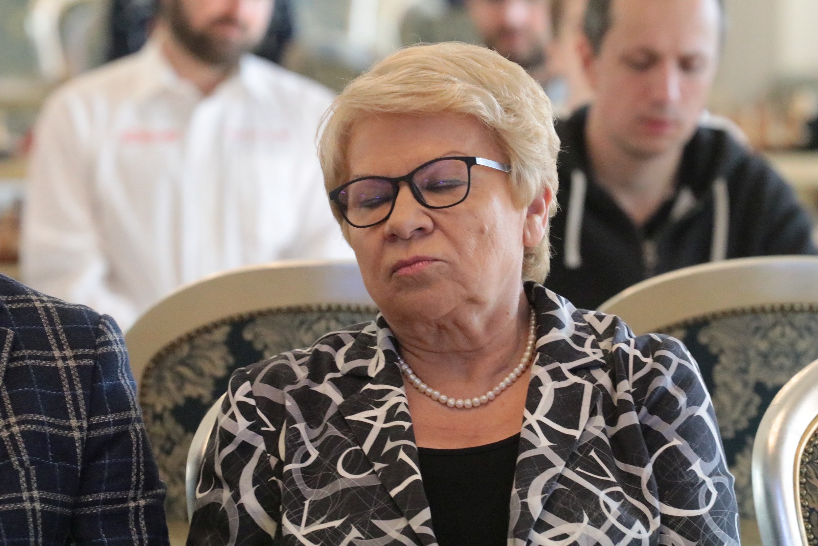 Zakończenie Ekstraligi Szachowej 2021. Wręczenie pucharów