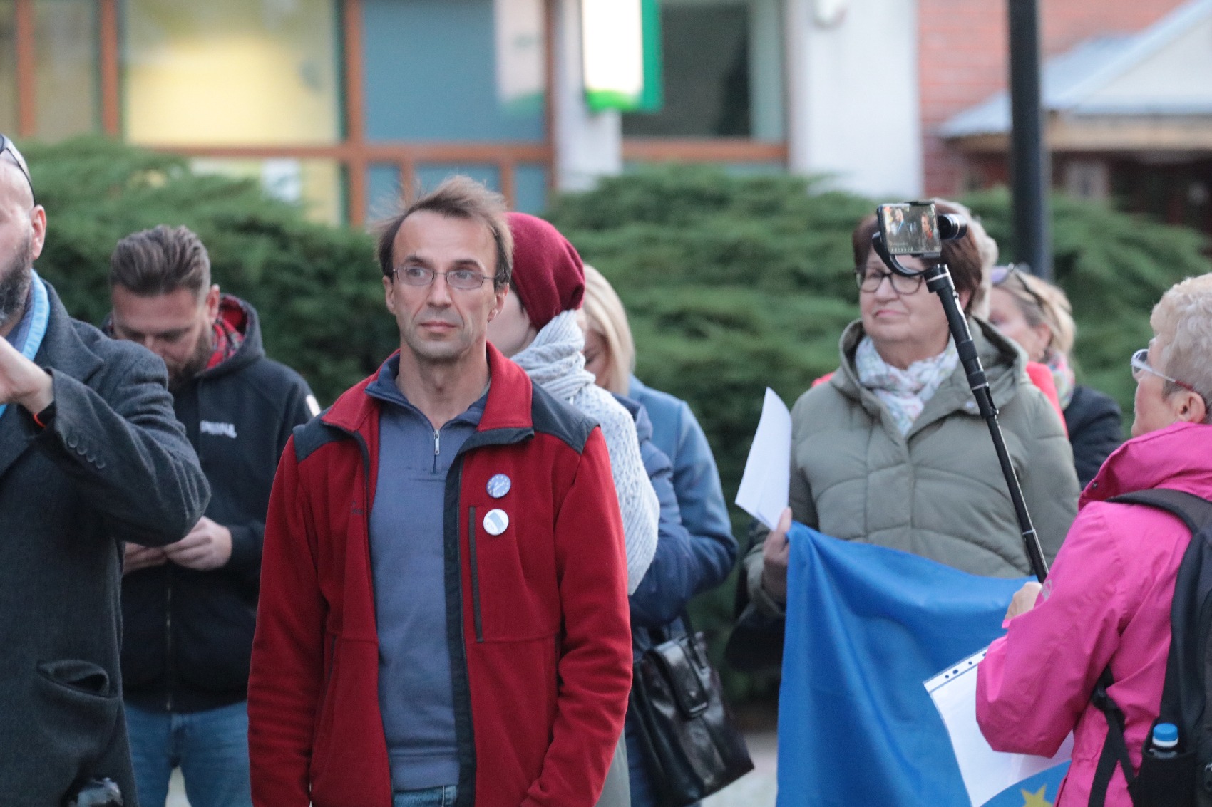 Legniczanie nie chcą polexitu. Protestowali w centrum miasta