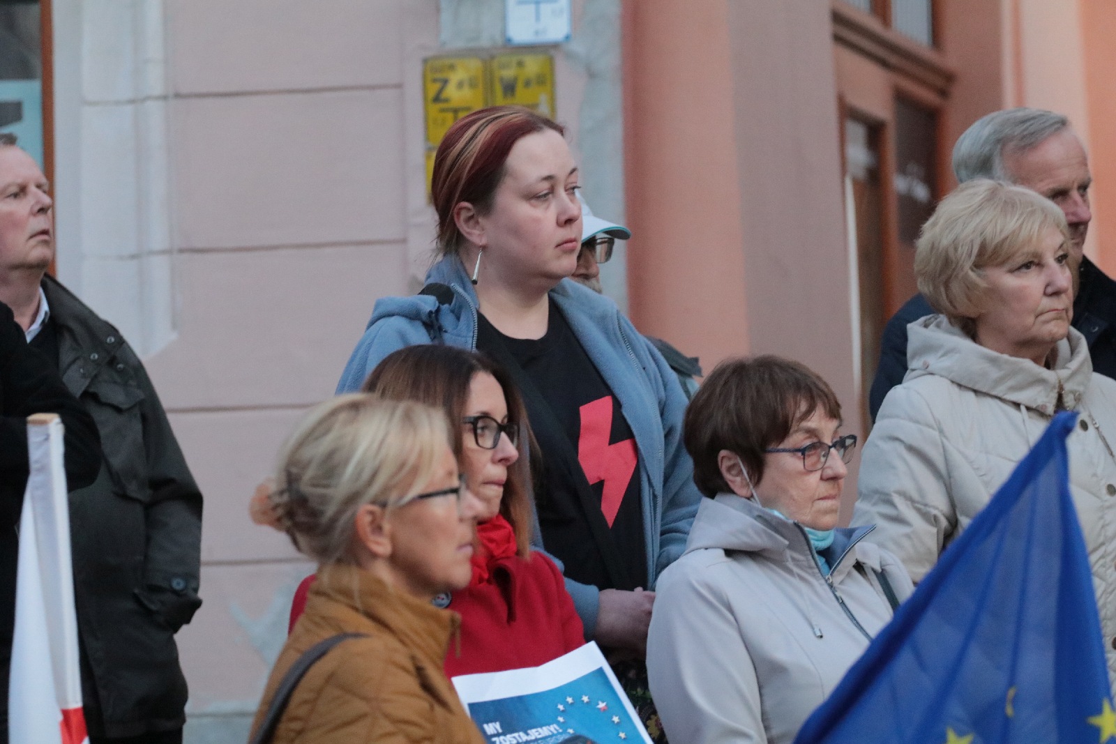Legniczanie nie chcą polexitu. Protestowali w centrum miasta