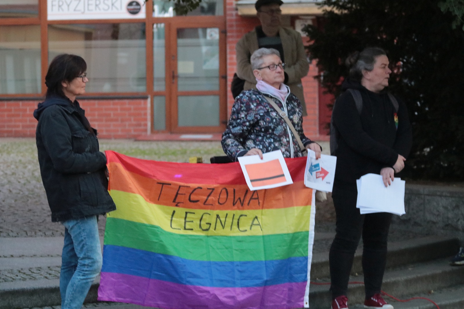 Legniczanie nie chcą polexitu. Protestowali w centrum miasta