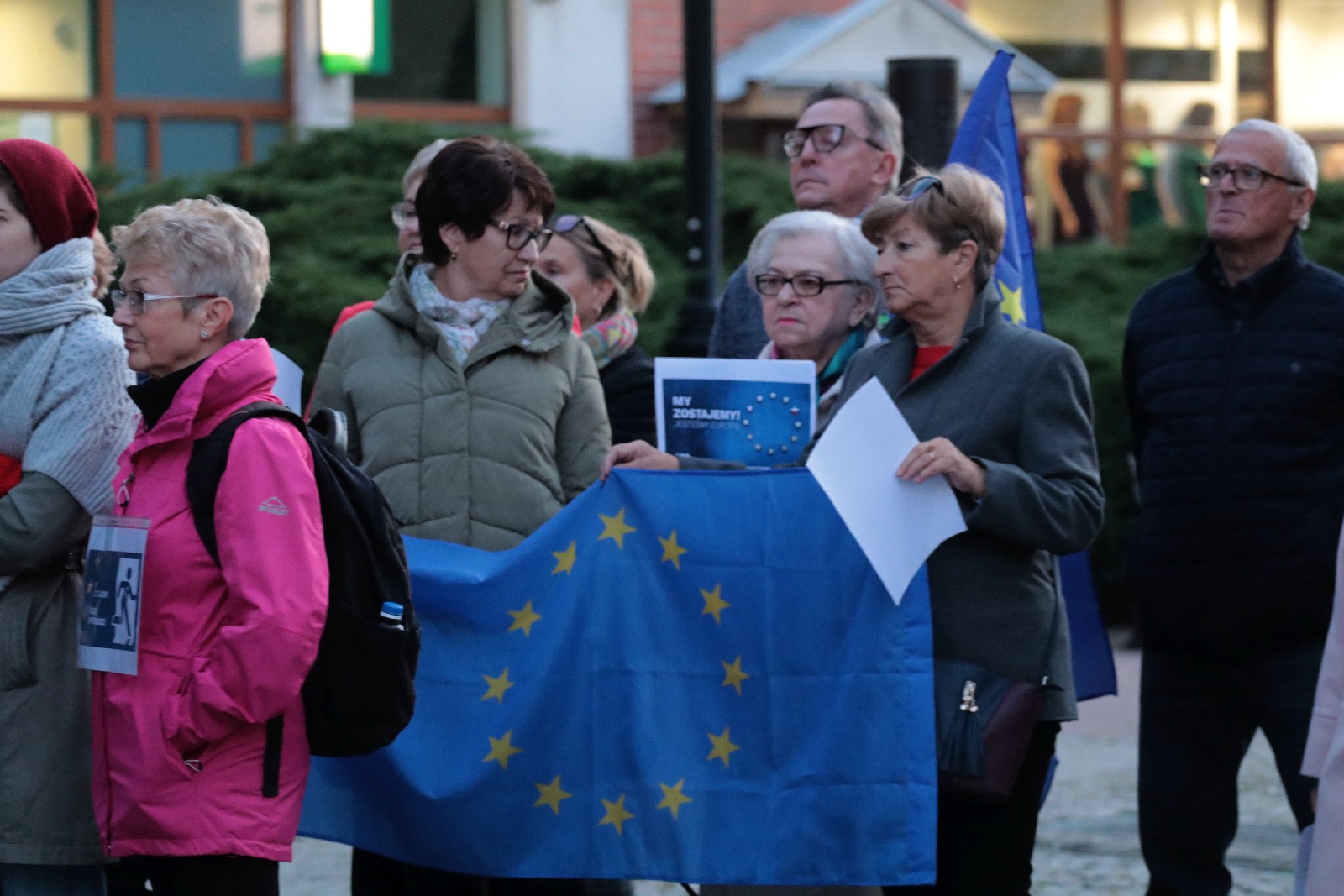 Legniczanie nie chcą polexitu. Protestowali w centrum miasta