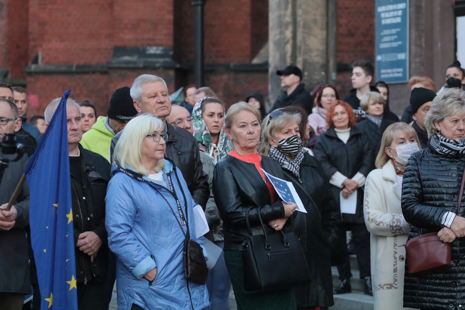 Legniczanie nie chcą polexitu. Protestowali w centrum miasta