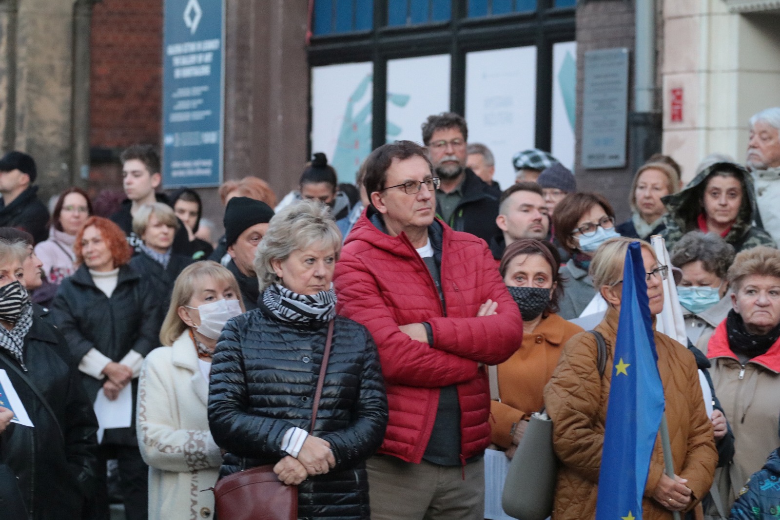 Legniczanie nie chcą polexitu. Protestowali w centrum miasta