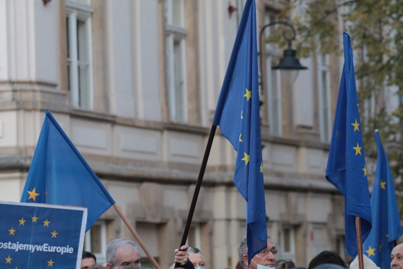 Legniczanie nie chcą polexitu. Protestowali w centrum miasta
