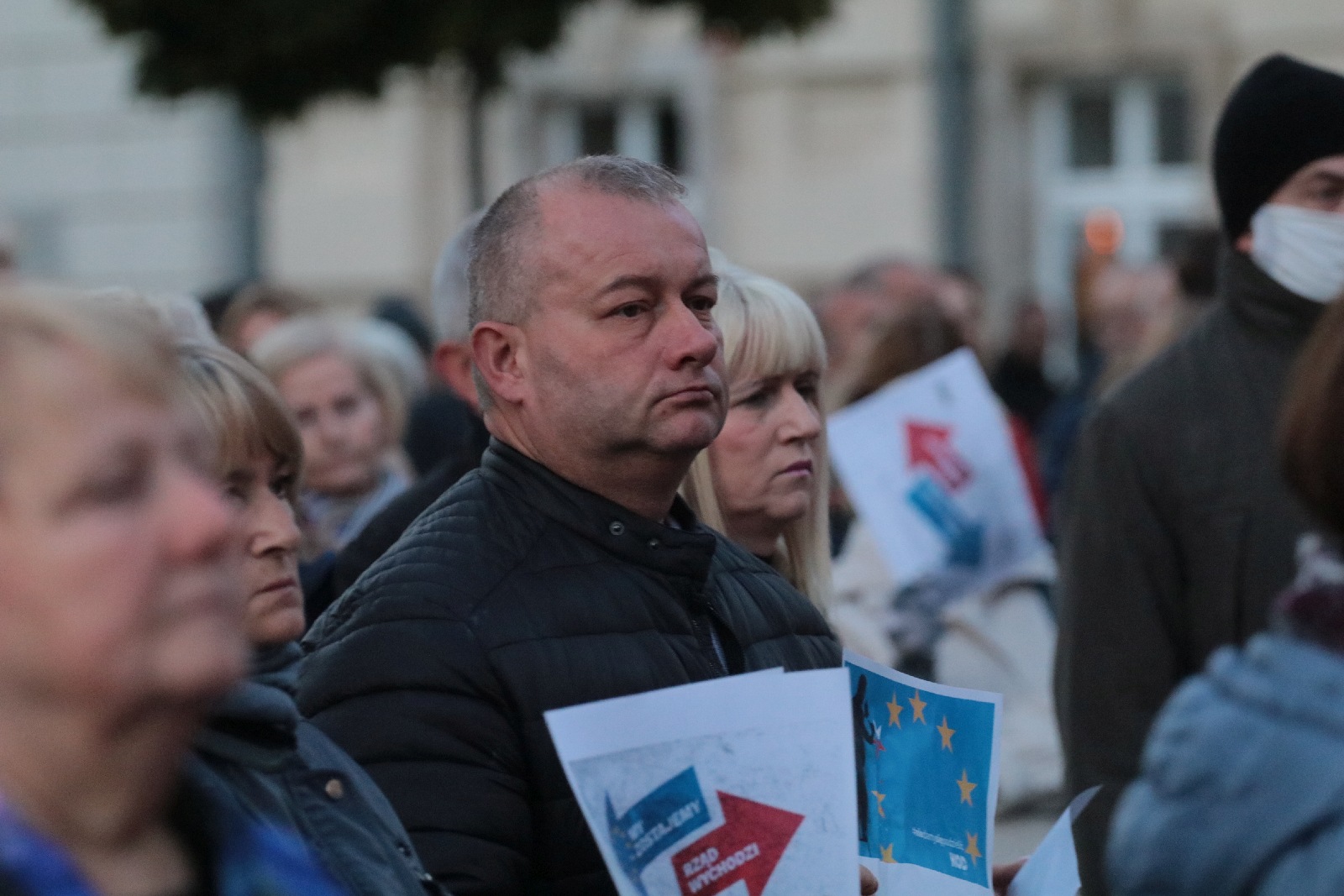 Legniczanie nie chcą polexitu. Protestowali w centrum miasta