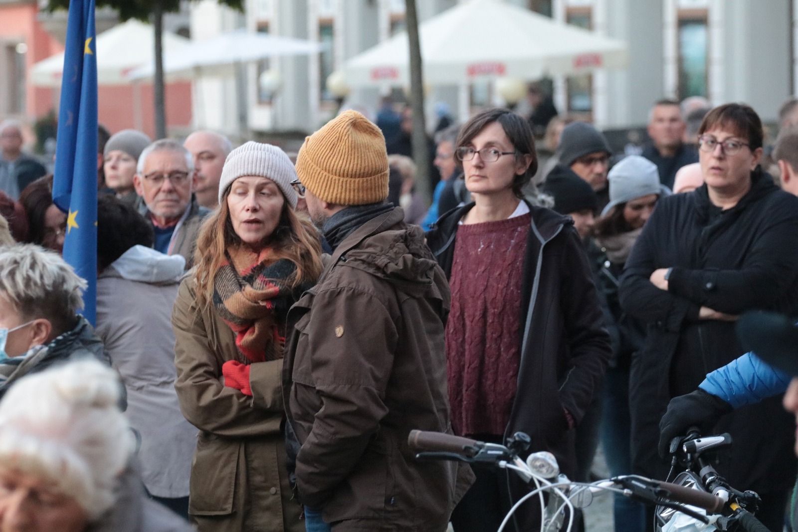 Legniczanie nie chcą polexitu. Protestowali w centrum miasta