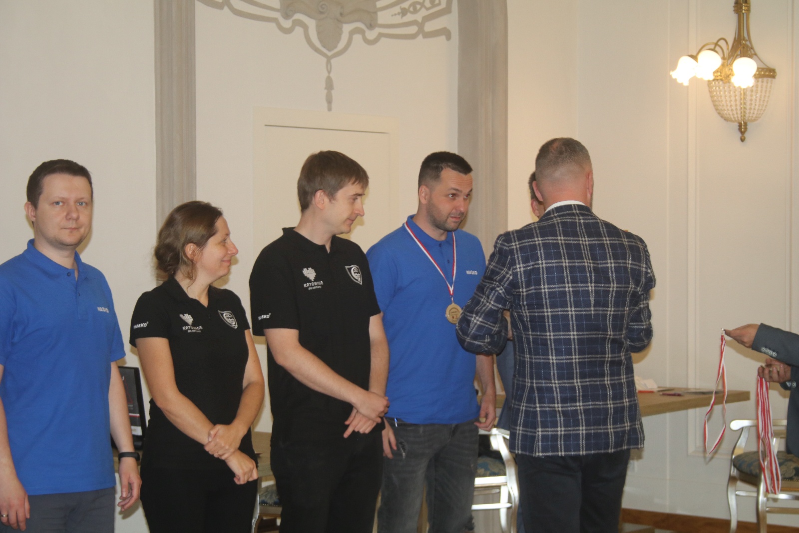 Zakończenie Ekstraligi Szachowej 2021. Wręczenie pucharów