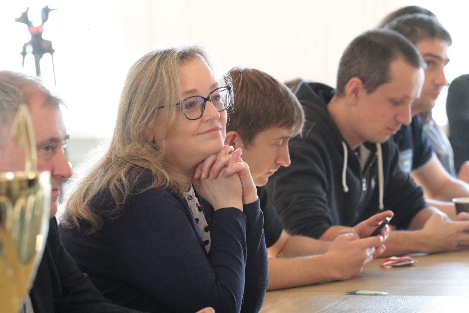 Zakończenie Ekstraligi Szachowej 2021. Wręczenie pucharów