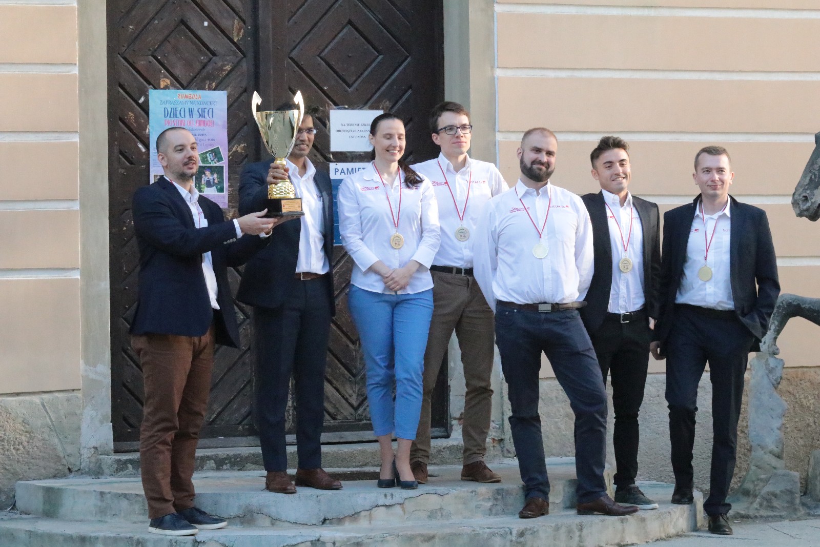 Zakończenie Ekstraligi Szachowej 2021. Wręczenie pucharów