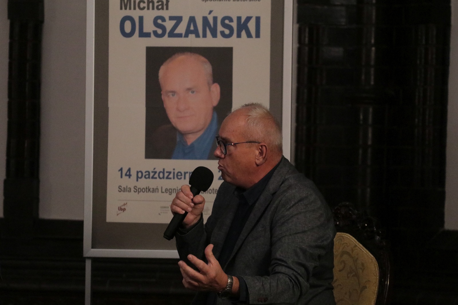 Michał Olszański gościem Legnickiej Biblioteki Publicznej