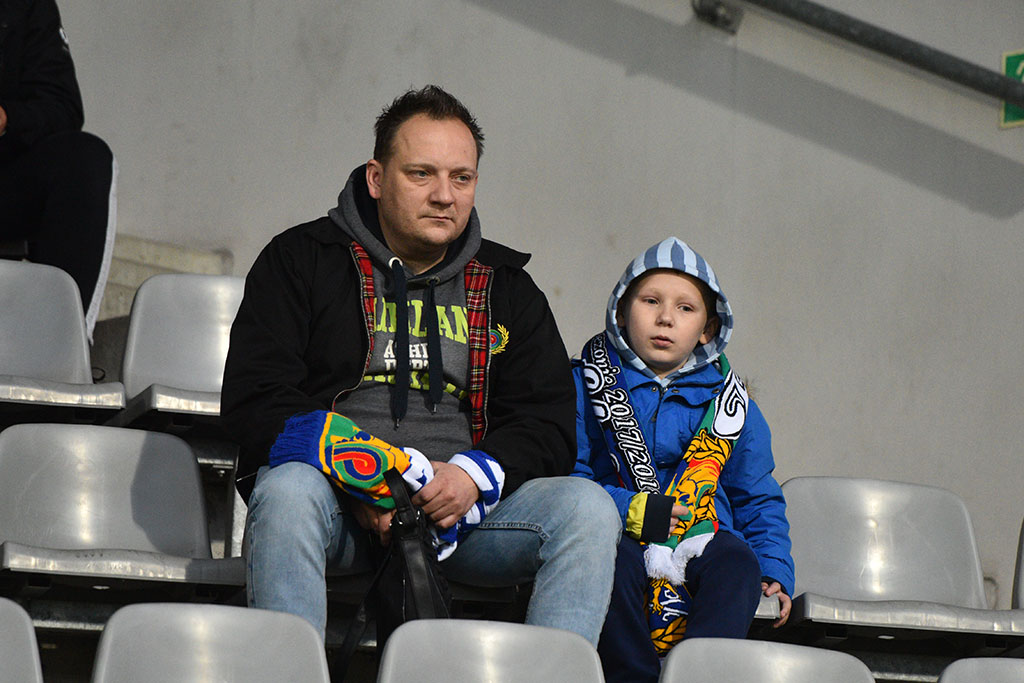 Znajdź się na zdjęciach. Miedź Legnica-Zagłębie Sosnowie