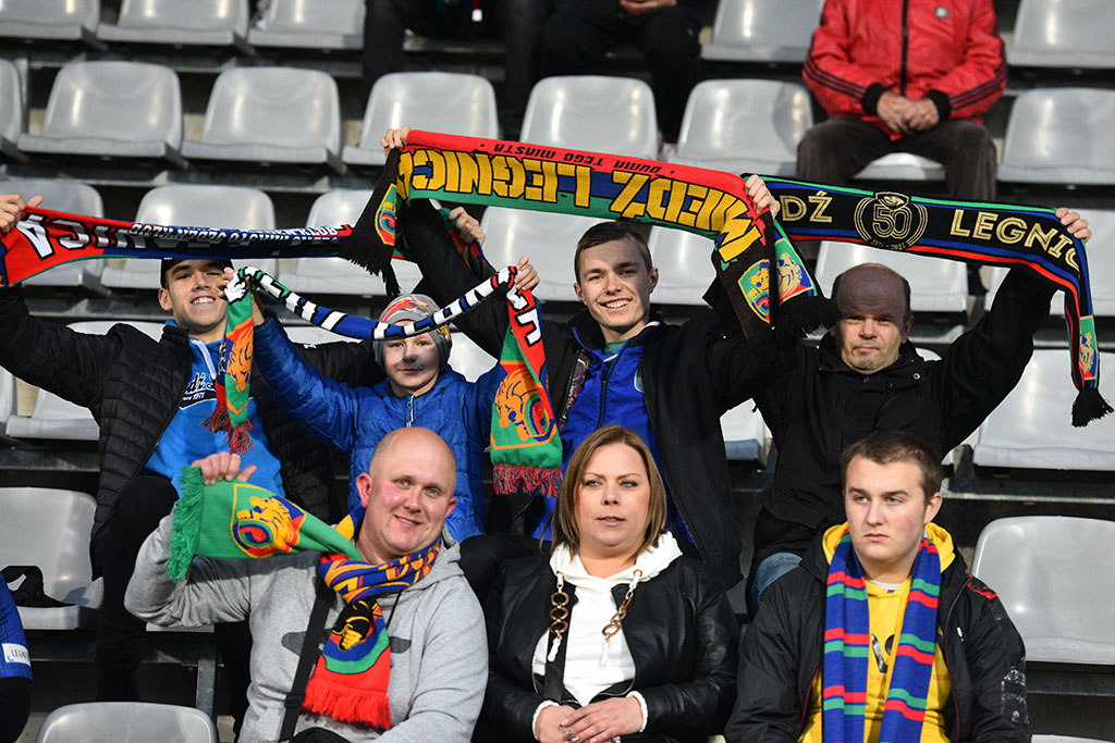 Znajdź się na zdjęciach. Miedź Legnica-Zagłębie Sosnowie