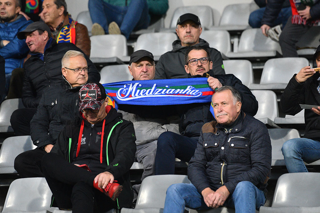 Znajdź się na zdjęciach. Miedź Legnica-Zagłębie Sosnowie