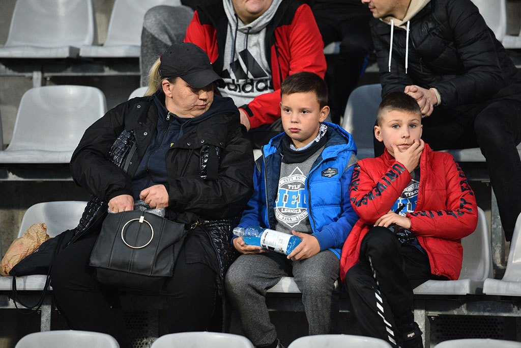 Znajdź się na zdjęciach. Miedź Legnica-Zagłębie Sosnowie