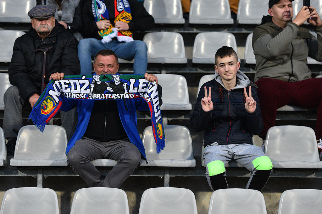 Znajdź się na zdjęciach. Miedź Legnica-Zagłębie Sosnowie
