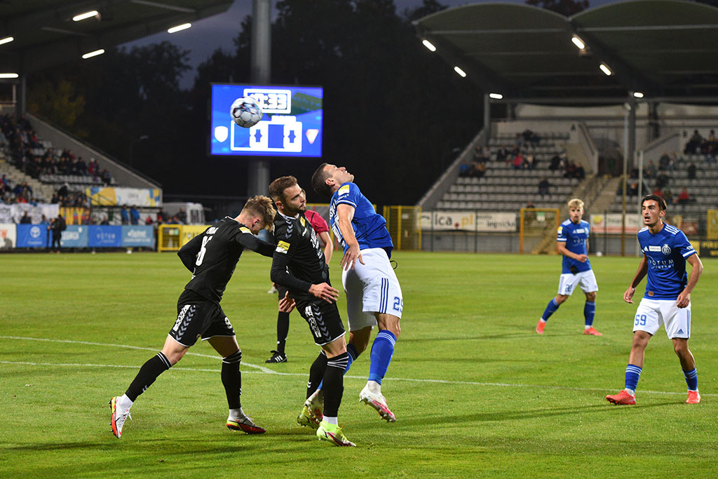 1 liga: Miedź Legnica - Zagłębie Sosnowiec 4:0 (2:0)
