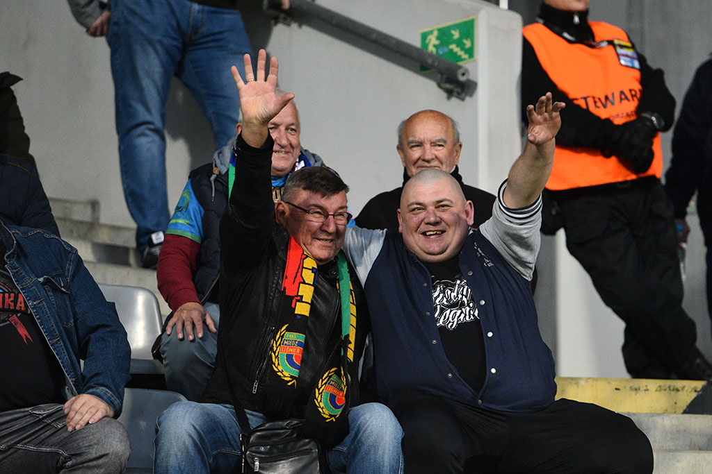 Znajdź się na zdjęciach. Miedź Legnica-Zagłębie Sosnowie