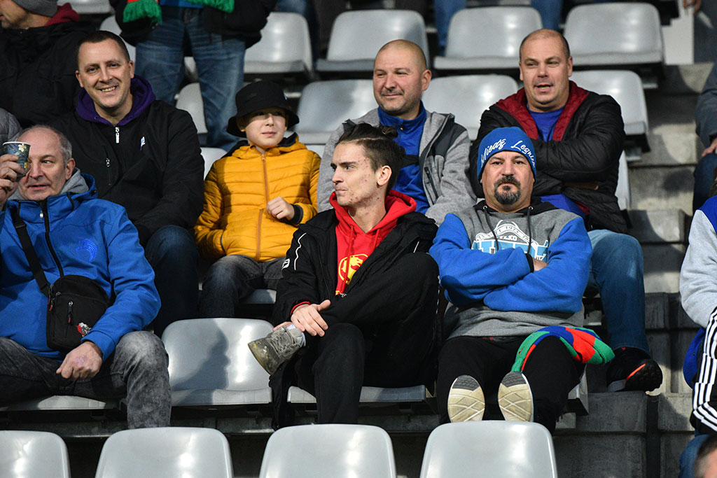 Znajdź się na zdjęciach. Miedź Legnica-Zagłębie Sosnowie