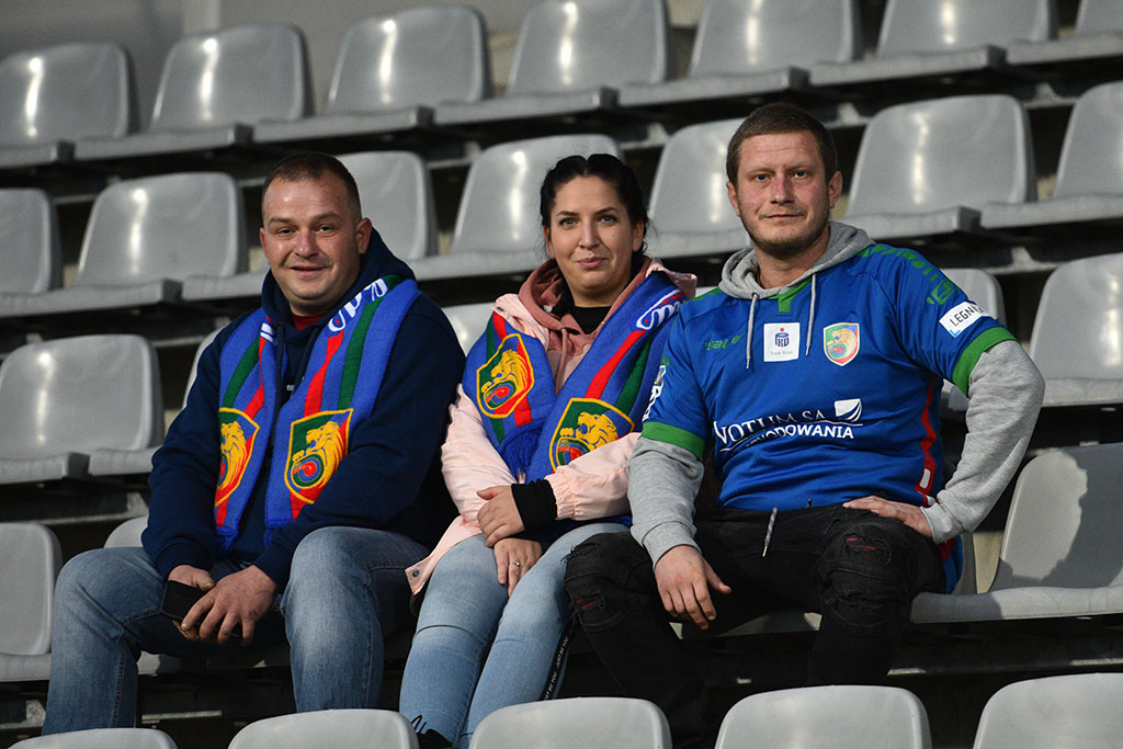 Znajdź się na zdjęciach. Miedź Legnica-Zagłębie Sosnowie