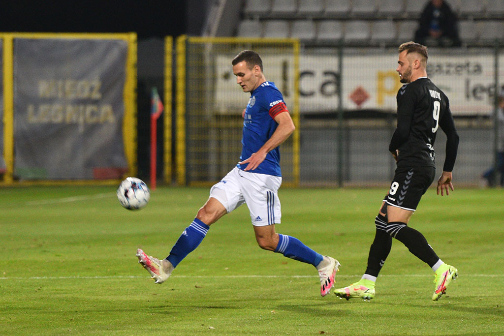 1 liga: Miedź Legnica - Zagłębie Sosnowiec 4:0 (2:0)
