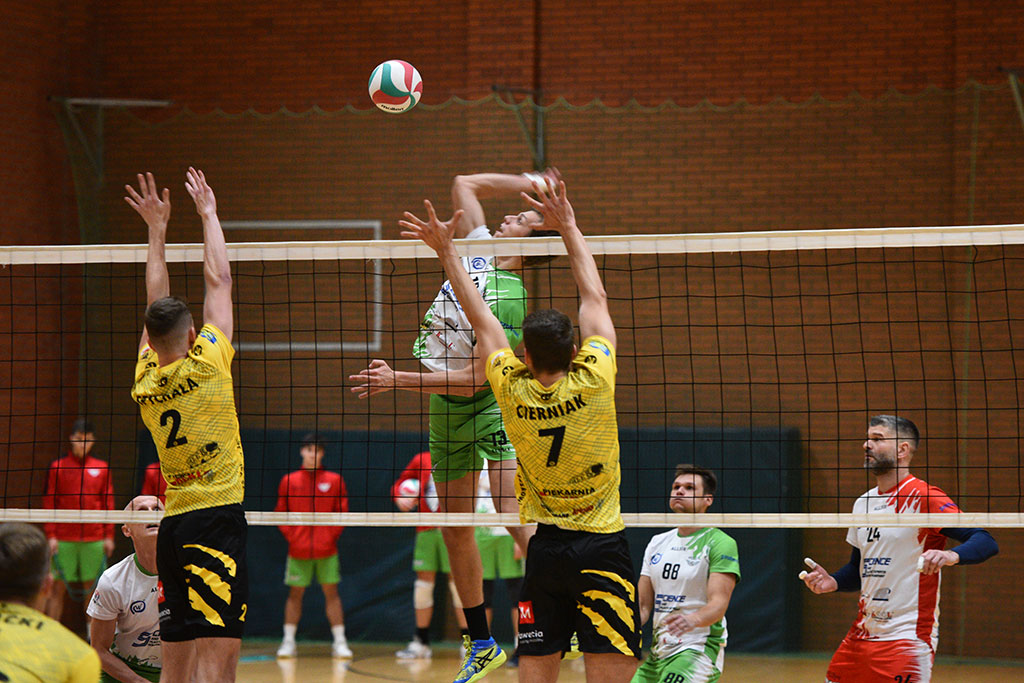 Siatkarze Ikara Legnica przegrali mecz z Volley Jelcz-Laskowice