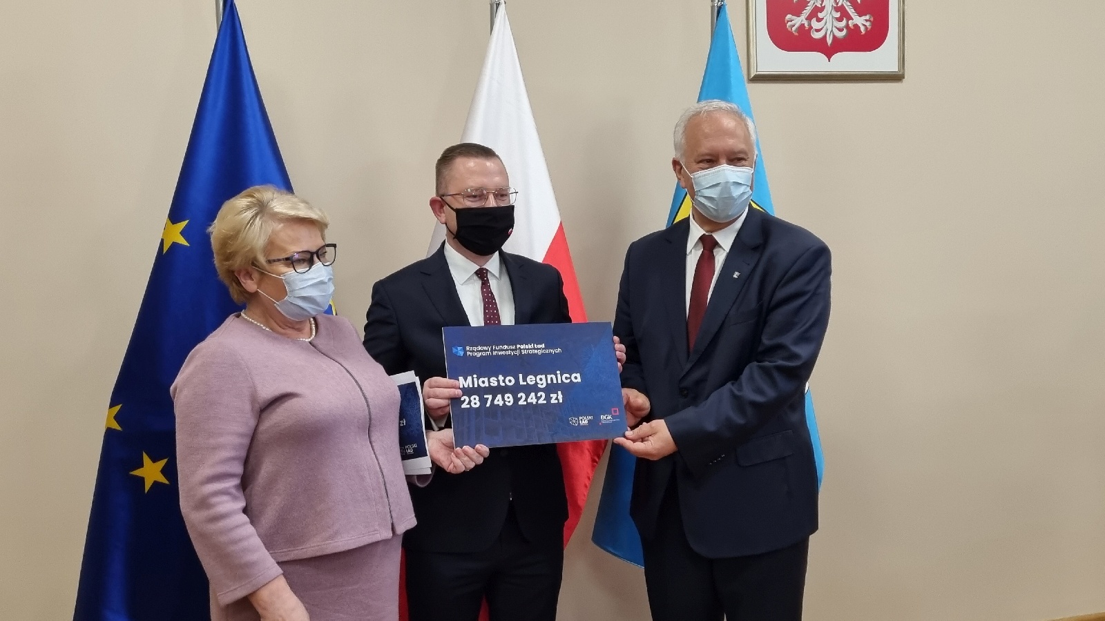 Promesy na inwestycje w ramach Polskiego Ładu wręczone