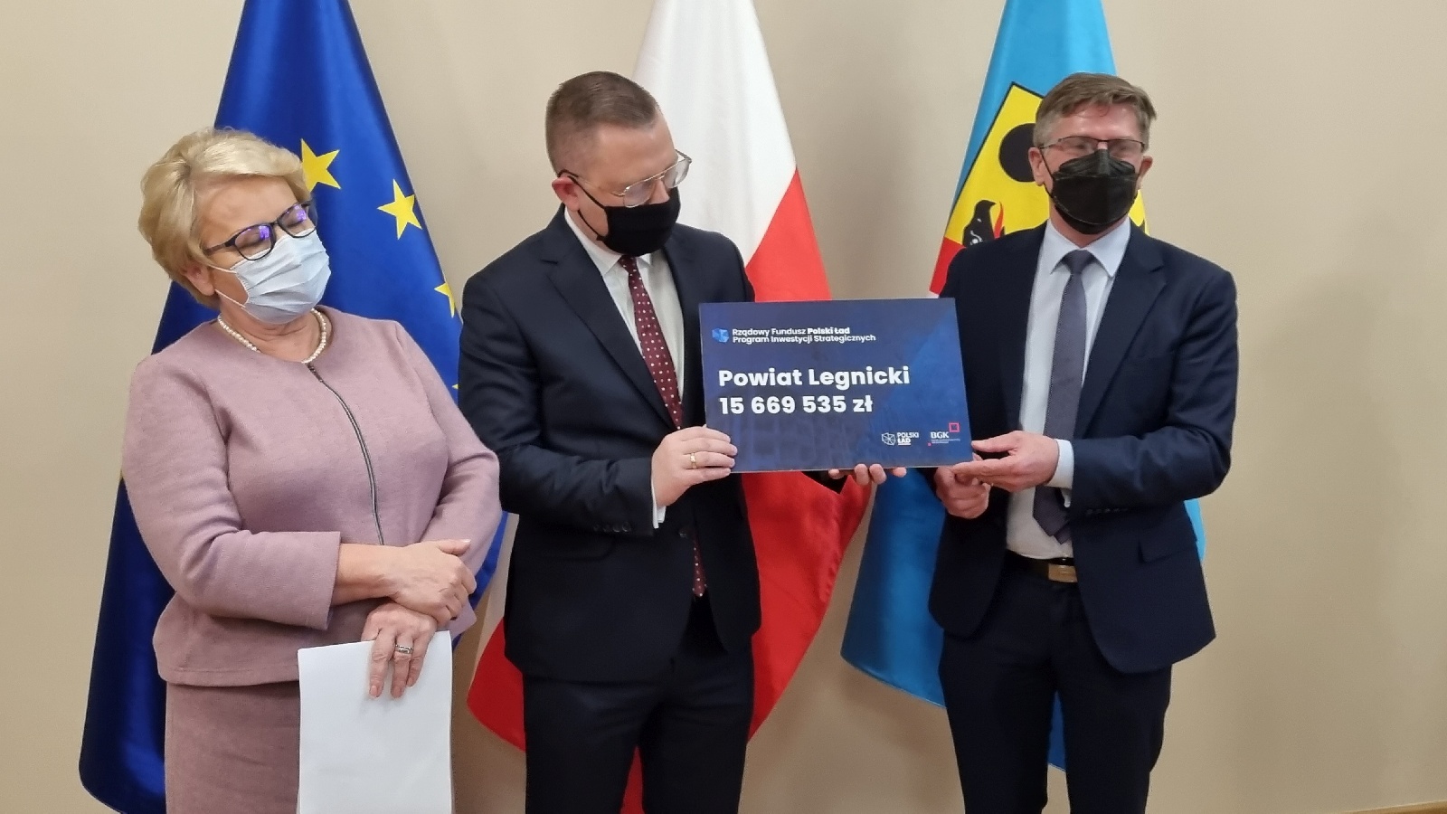 Promesy na inwestycje w ramach Polskiego Ładu wręczone