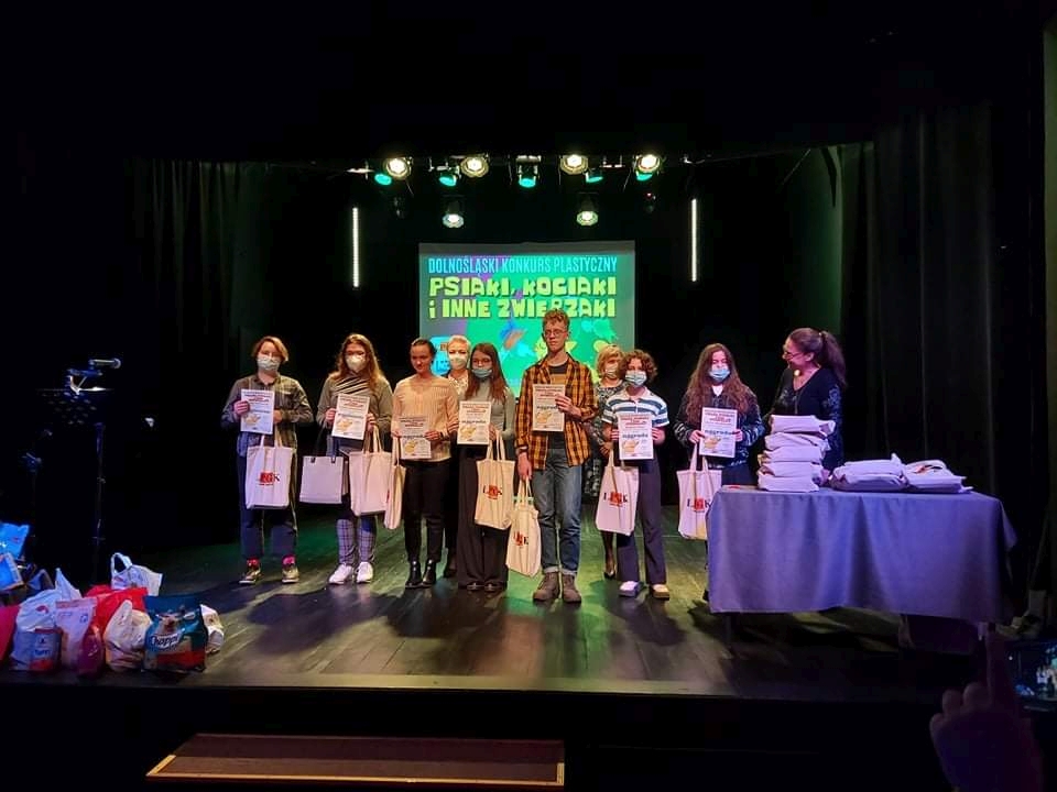 „Psiaki, kociaki i inne zwierzaki” - konkurs plastyczny