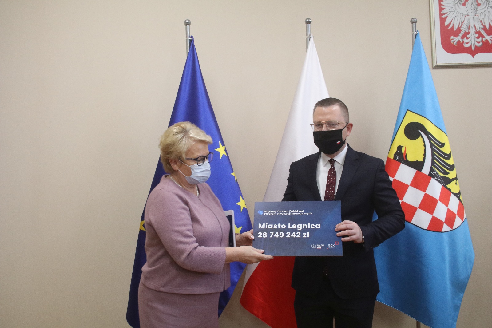 Promesy na inwestycje w ramach Polskiego Ładu wręczone