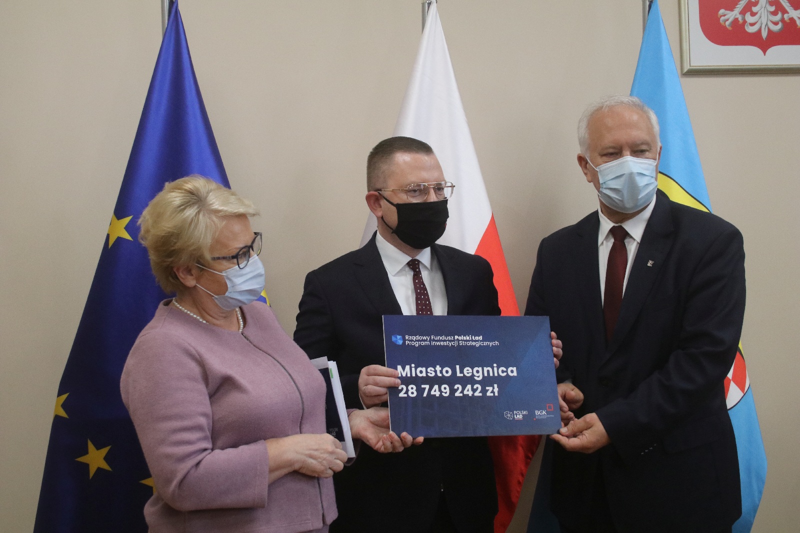 Promesy na inwestycje w ramach Polskiego Ładu wręczone