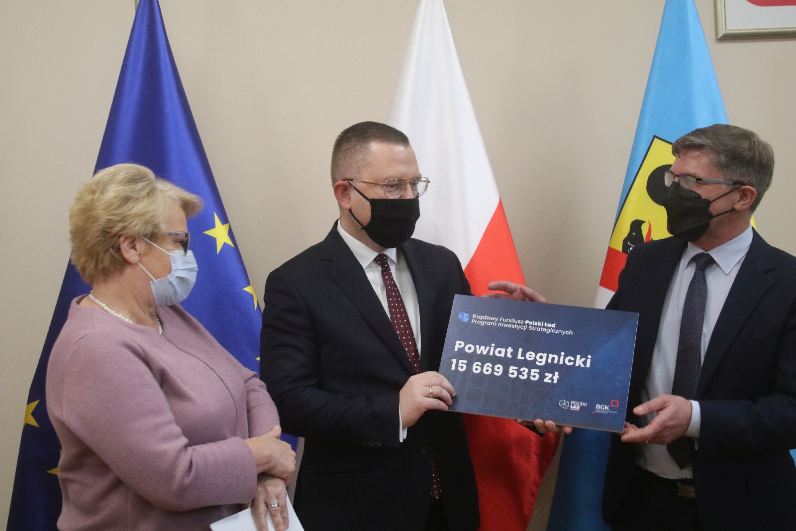 Promesy na inwestycje w ramach Polskiego Ładu wręczone