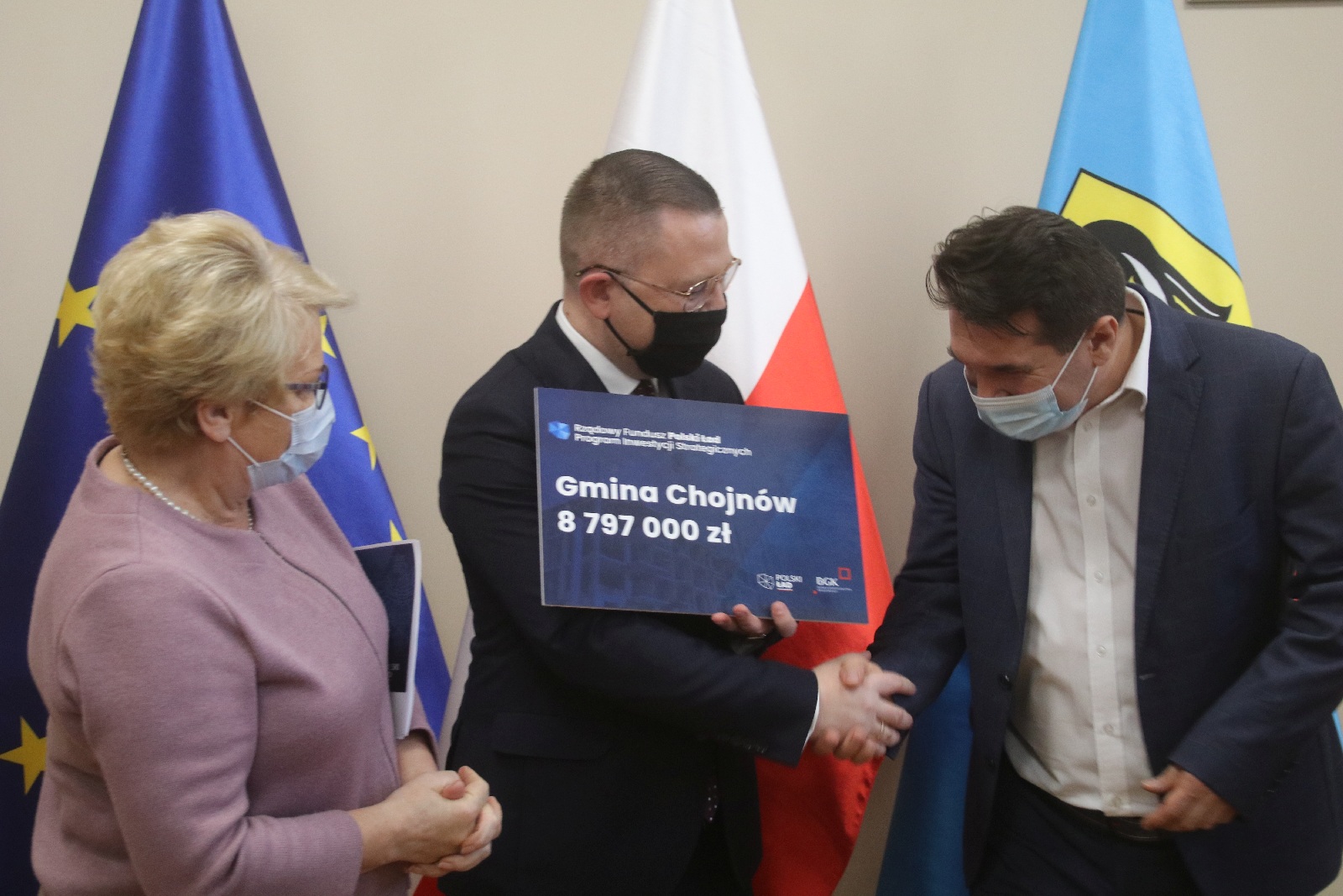 Promesy na inwestycje w ramach Polskiego Ładu wręczone